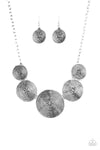 Paparazzi Accessories Deserves A Medal - Silver Necklace