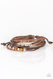 Paparazzi Accessories Carefree Camper - Brown Bracelet