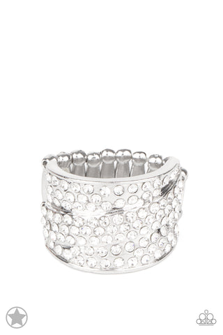 Paparazzi Accessories The Millionaires Club - White Ring