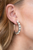 Paparazzi Accessories Western Watering Hole - White Earrings