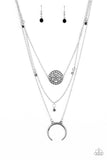 Paparazzi Accessories Lunar Lotus - Black Necklace