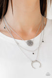 Paparazzi Accessories Lunar Lotus - Black Necklace