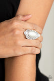 Paparazzi Accessories Riviera Royalty - White Ring