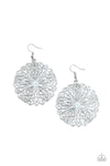 Paparazzi Accessories Ocean Paradise - White Earrings