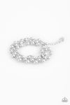 Paparazzi Accessories Stage Name - Silver Bracelet