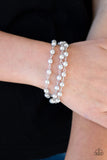 Paparazzi Accessories Stage Name - Silver Bracelet