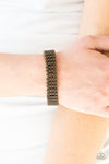 Paparazzi Accessories Rise With The Sun - Brass Bracelet