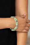 Paparazzi Accessories Time After TIMELESS - Green Bracelet