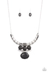 Paparazzi Accessories Commander In CHIEFETTE - Black Necklace