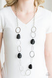 Paparazzi Accessories Modern Day Malibu - Black Necklace