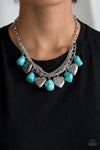 Paparazzi Accessories Change Of Heart - Blue Necklace