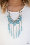 Paparazzi Accessories Roaring Riviera - Blue Necklace