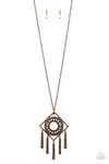 Paparazzi Accessories Sandstone Solstice - Copper Necklace