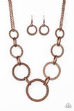 Paparazzi Accessories City Circus - Copper Necklace