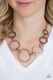 Paparazzi Accessories City Circus - Copper Necklace