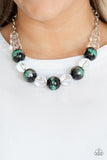 Paparazzi Accessories Torrid Tide - Green Necklace