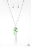 Paparazzi Accessories Its A Celebration - Green Necklace