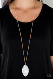 Paparazzi Accessories Santa Fe Simplicity - White Necklace