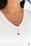 Paparazzi Accessories Rural Reconstruction - Red Necklace