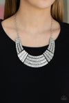 Paparazzi Accessories Ready To Pounce - Silver Necklace