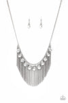 Paparazzi Accessories Bragging Rights - Silver Necklace