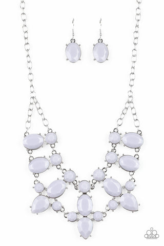 Paparazzi Accessories Goddess Glow - Silver Necklace