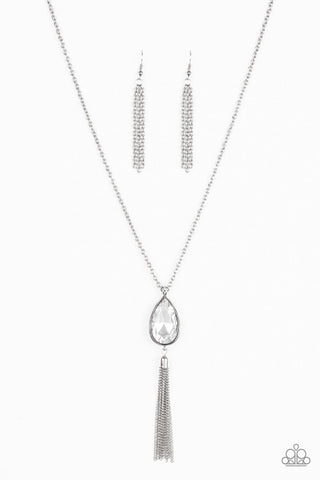 Paparazzi Accessories Elite Shine - White Necklace