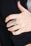 Paparazzi Accessories Meet In The Middle  - Silver Ring