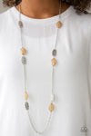 Paparazzi Accessories Beachfront Beauty - Brown Necklace