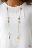 Paparazzi Accessories Beachfront Beauty - Brown Necklace