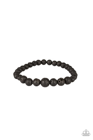 Paparazzi Accessories Focused - Black Bracelet