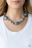 Paparazzi Accessories Gatherer Glamour - Blue Necklace