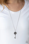 Paparazzi Accessories Key Keepsake - Silver Necklace