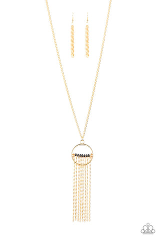 Paparazzi Accessories Terra Tassel - Gold Necklace