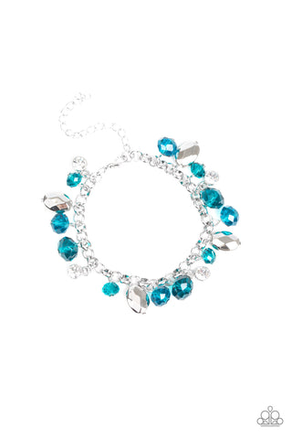 Paparazzi Accessories Dazing Dazzle - Blue Bracelet