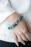 Paparazzi Accessories Dazing Dazzle - Blue Bracelet