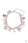 Paparazzi Accessories Dazing Dazzle - Pink Bracelet