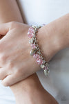 Paparazzi Accessories Dazing Dazzle - Pink Bracelet