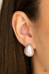 Paparazzi Accessories SHEER Enough - Pink Post Earring