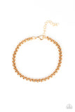 Paparazzi Accessories Metro Marathon - Gold Bracelet