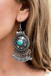 Paparazzi Accessories Rural Rhythm - Blue Earrings