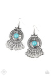 Paparazzi Accessories Rural Rhythm - Blue Earrings