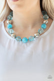 Paparazzi Accessories Very Voluminous - Blue Necklace