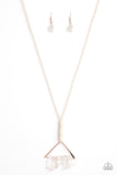 Paparazzi Accessories Raw Talent - Rose Gold Necklace