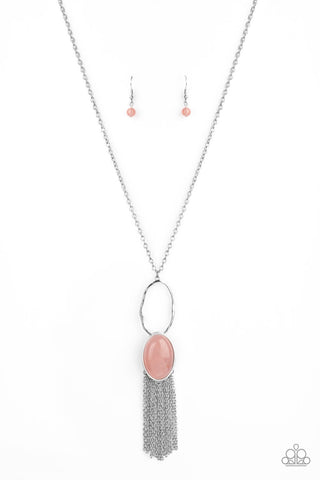 Paparazzi Accessories Dewy Desert - Pink Necklace