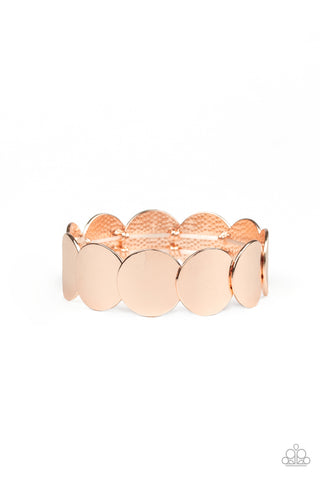 Paparazzi Accessories Industrial Influencer - Rose Gold Bracelet