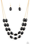 Paparazzi Accessories Max Volume - Black Necklace