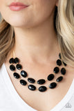 Paparazzi Accessories Max Volume - Black Necklace