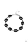 Paparazzi Accessories Nice Stonework - Black Bracelet