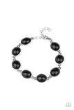 Paparazzi Accessories Nice Stonework - Black Bracelet